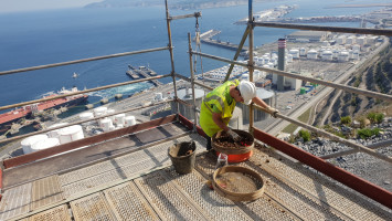 Excavación arqueológica en el puerto de Bilbao