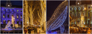 Es Navidad: La Ballena de Bilbao y el Bosque Dorado