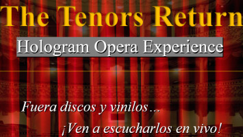 The Tenors Return - Hologram Experience
