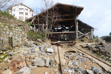 Estudios previos del Astillero de Mendieta en Lekeitio, Bizkaia